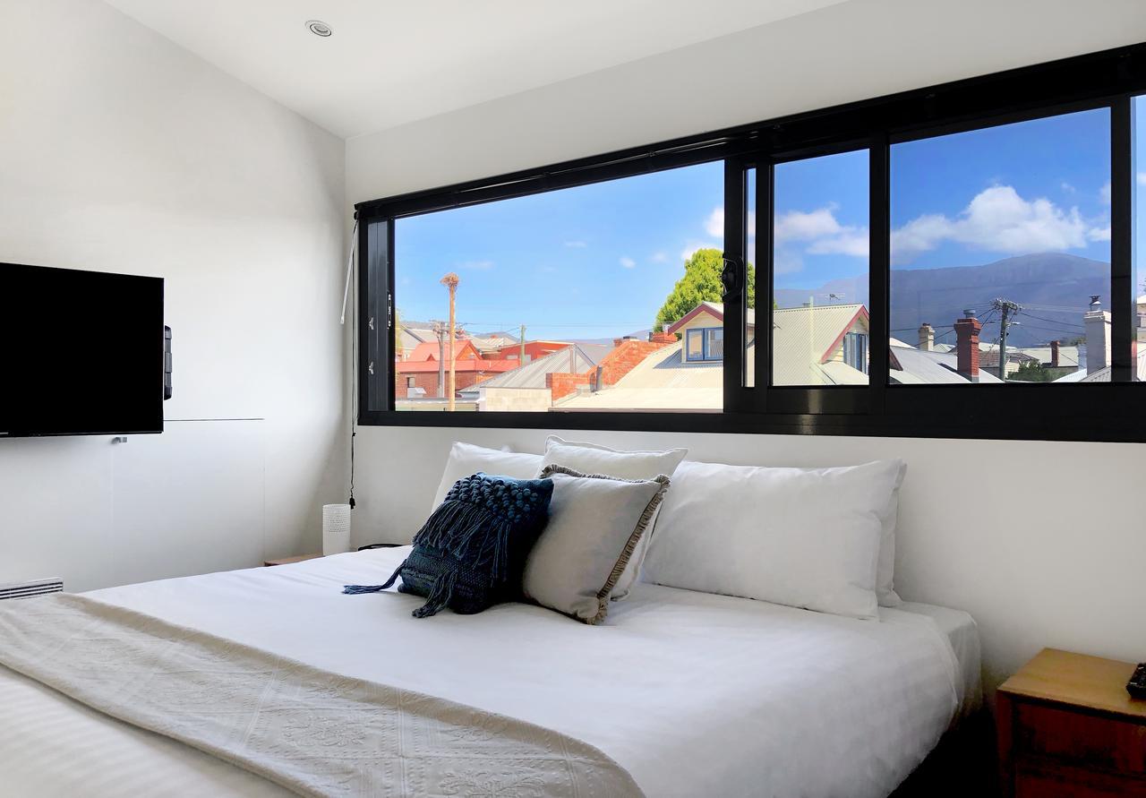 Sullivans Cove Apartments Hobart Exteriör bild A bedroom